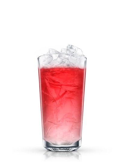 vodka cranberry against white background