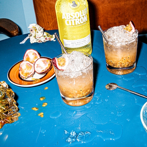 absolut passion fruit in environment