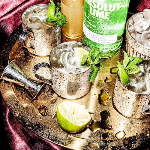 absolut lime mule in environment