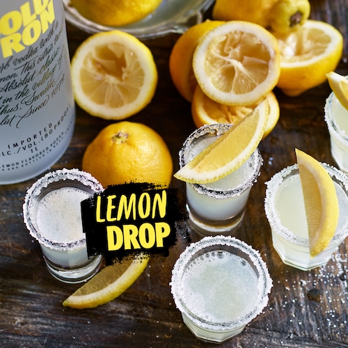 lemon drop shot in environment