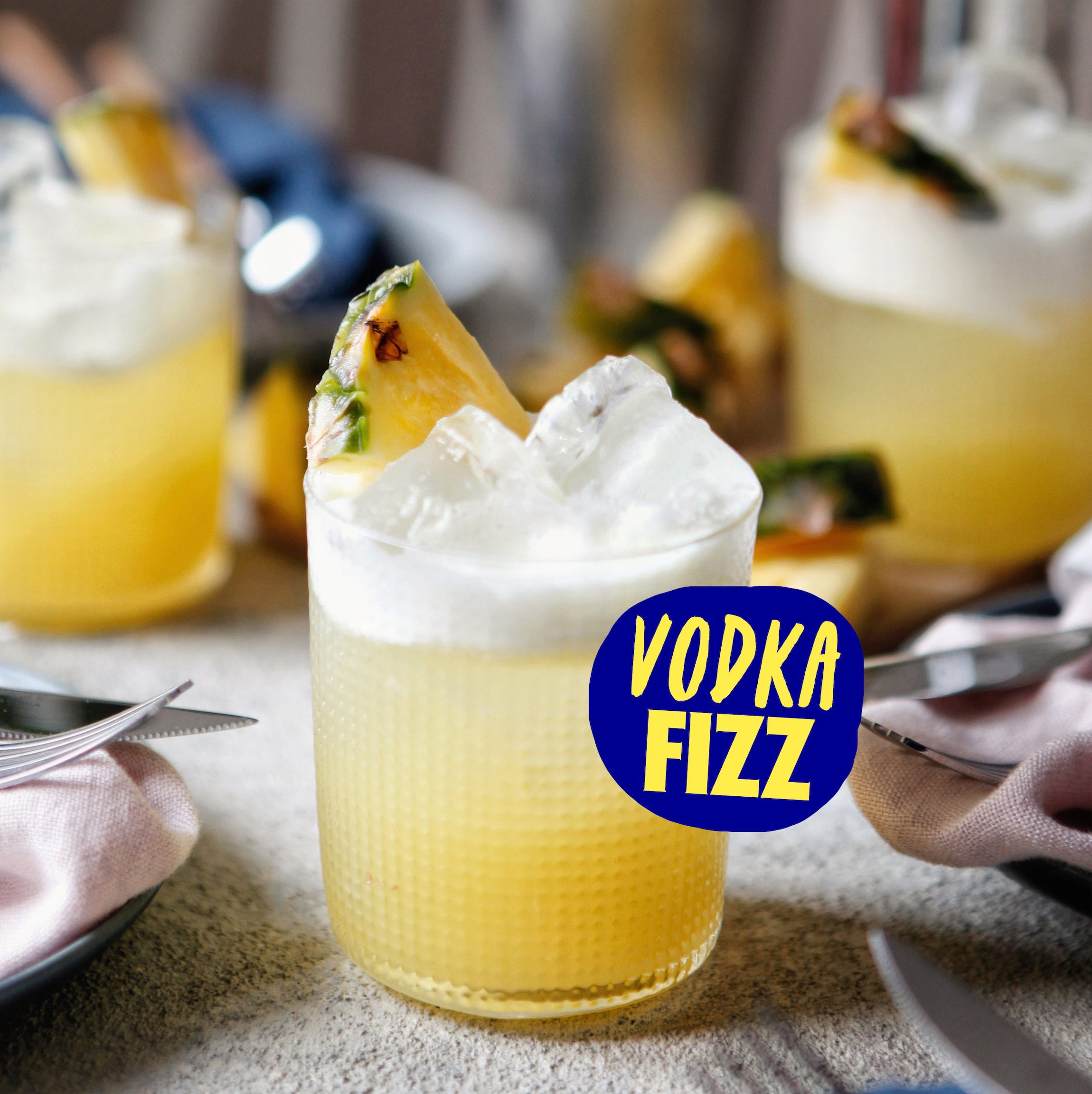 Vodka Fizz Recipe | Absolut Drinks