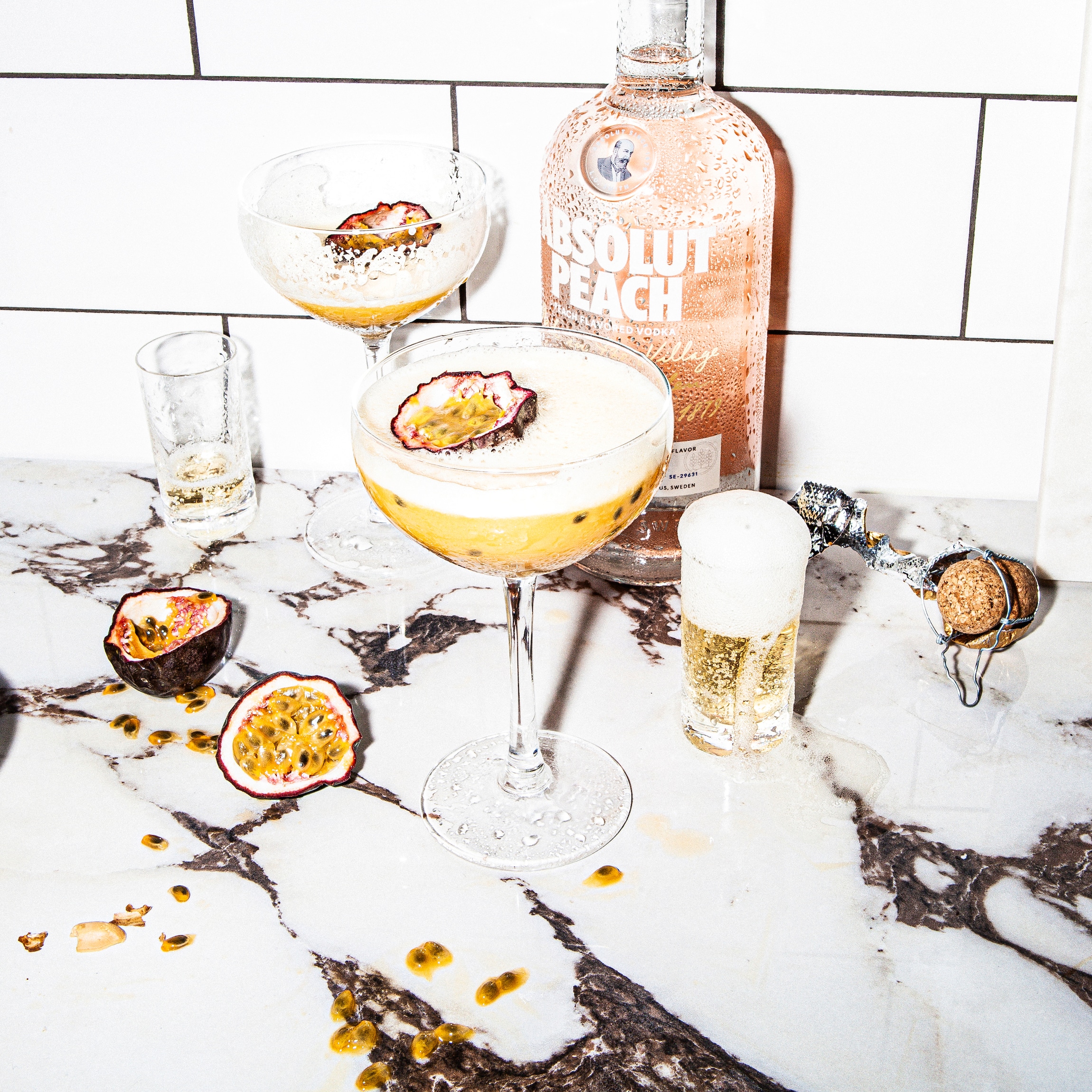 Absolut Peach Passion Star Martini Recipe | Absolut Drinks