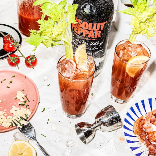 absolut peppar bloody mary in environment