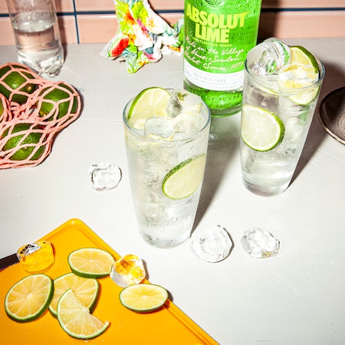 absolut lime fizzy in environment