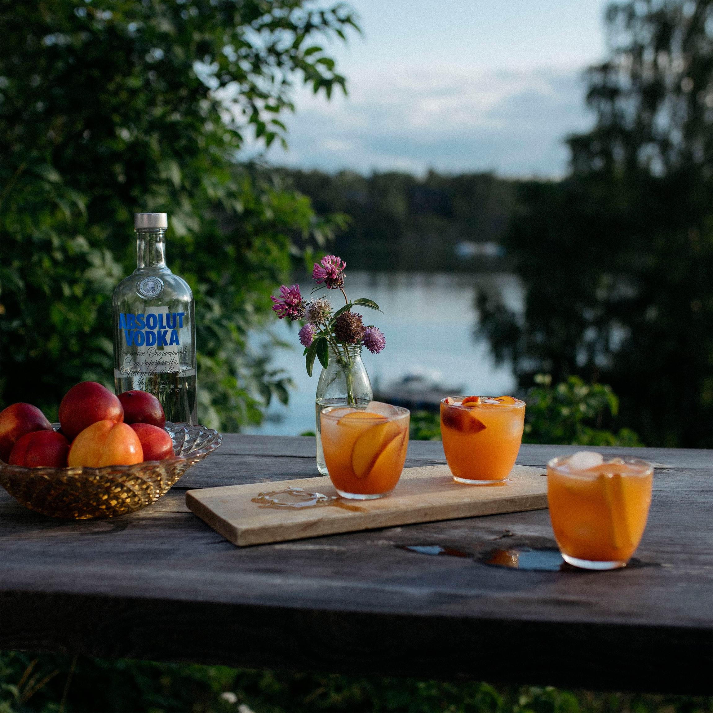 Peach On The Beach Rezept | Absolut Drinks