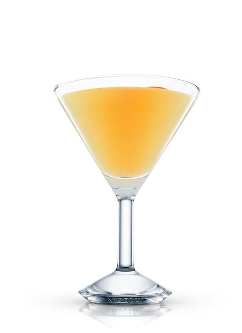 stork club cocktail against white background