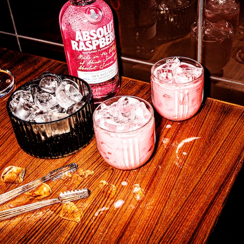 absolut pink russian in environment