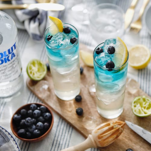 absolut blueberry fizz in environment