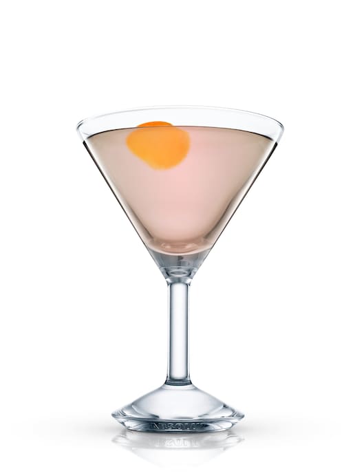 caricature cocktail against white background