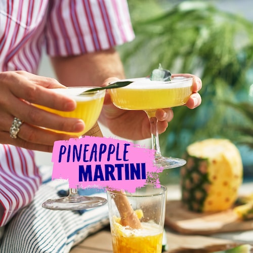 pineapple martini in environment