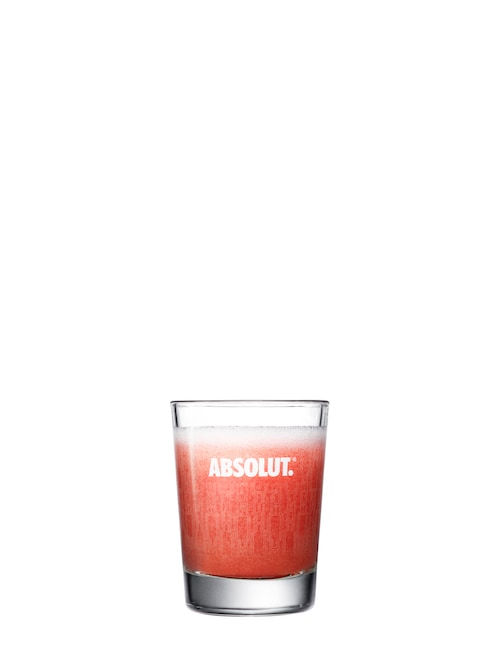 absolut cordial drop against white background