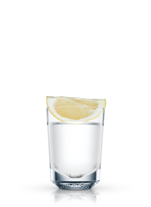 absolut fast salty dog against white background