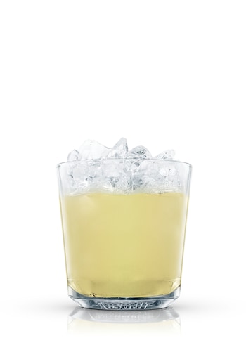 cucumber and rosemary lemonade against white background