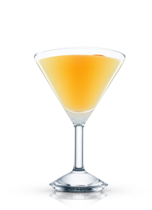 opal martini against white background