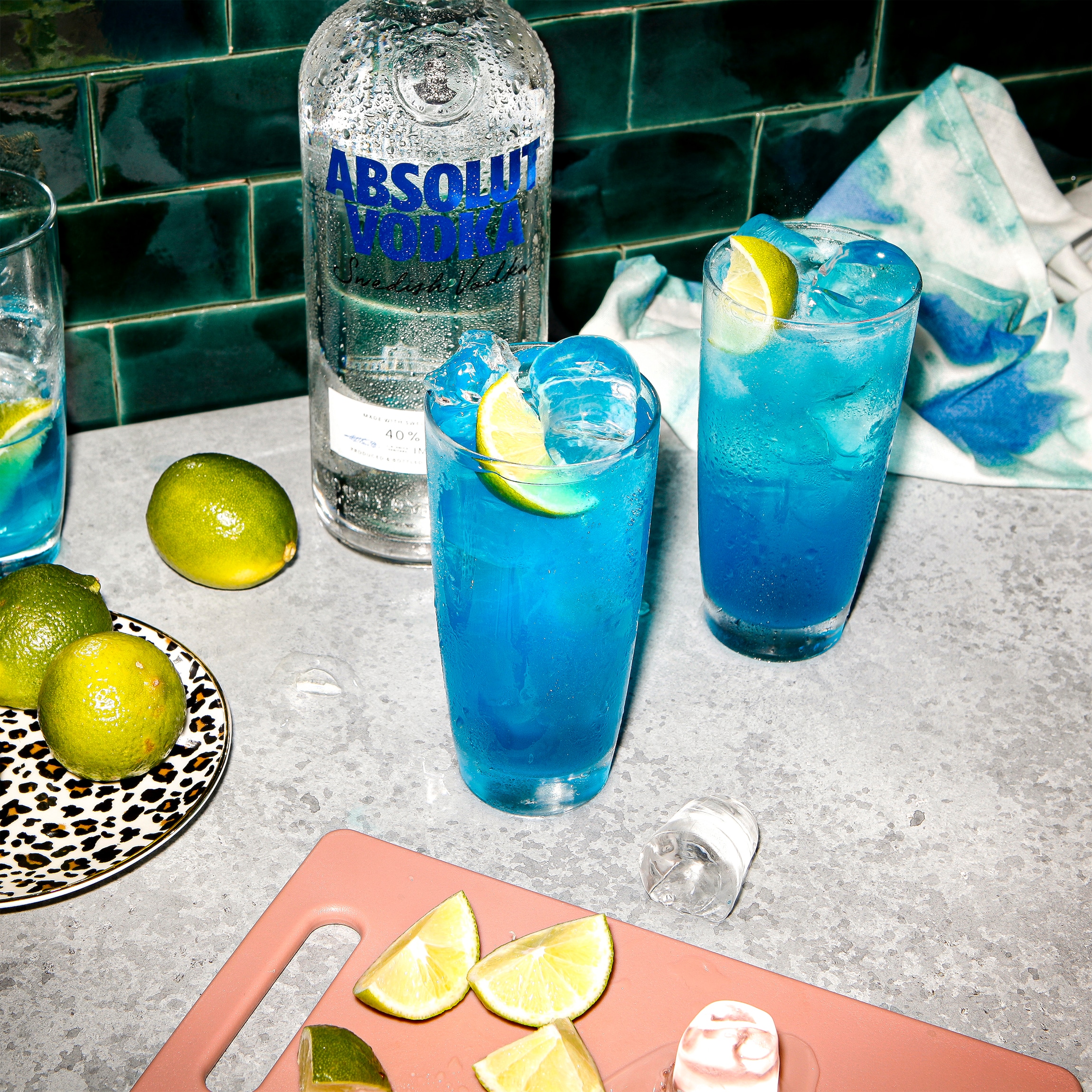 Blue Receta | Absolut Drinks