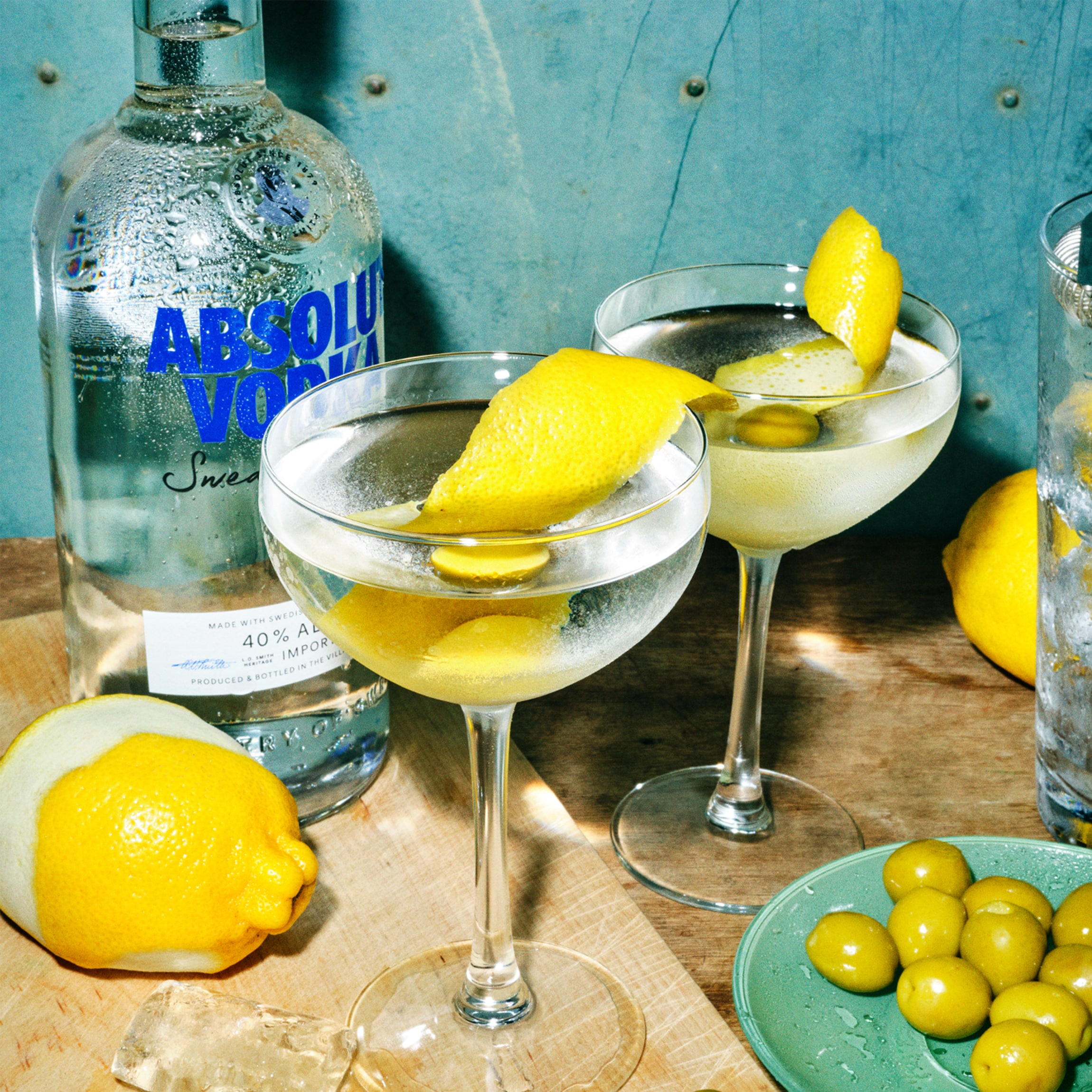 Absolut Vodka Martini Receta Absolut Drinks