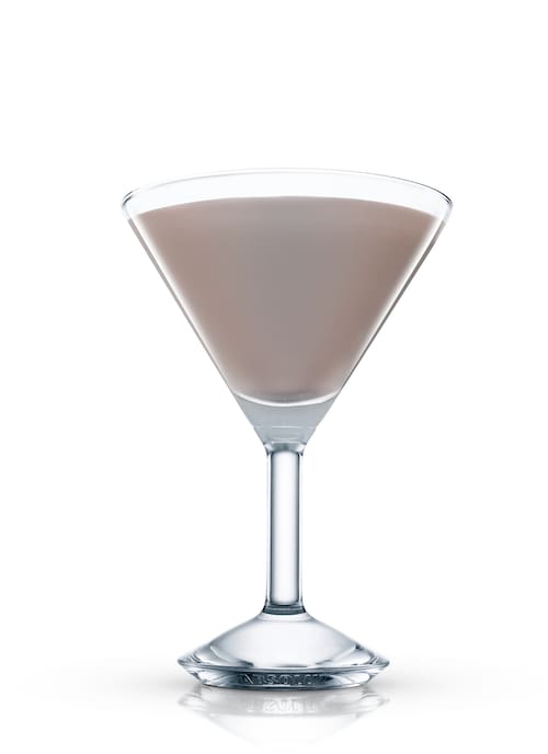 slivowitz cocktail against white background
