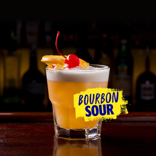 bourbon sour in environment