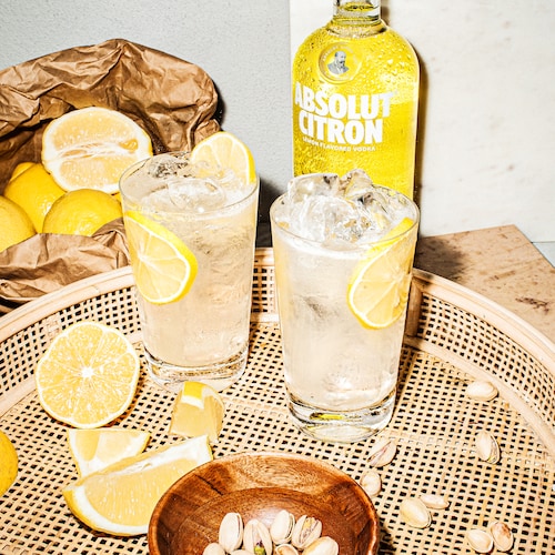 absolut citron fizzy in environment