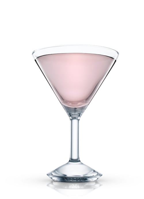 vodka cocktail 2 against white background