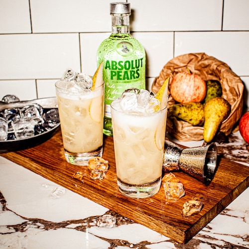 absolut pears fluffy in environment