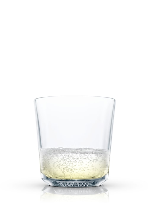 silver fizz against white background