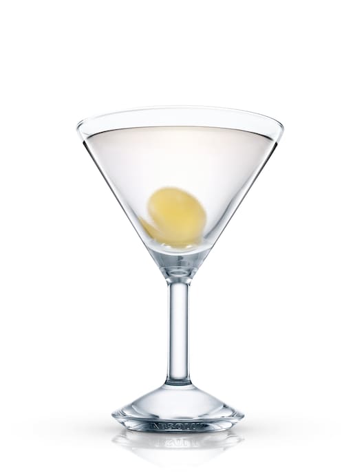 z martini against white background