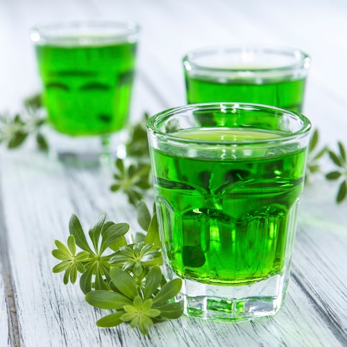 Bebidas y con Menta Verde Absolut Drinks