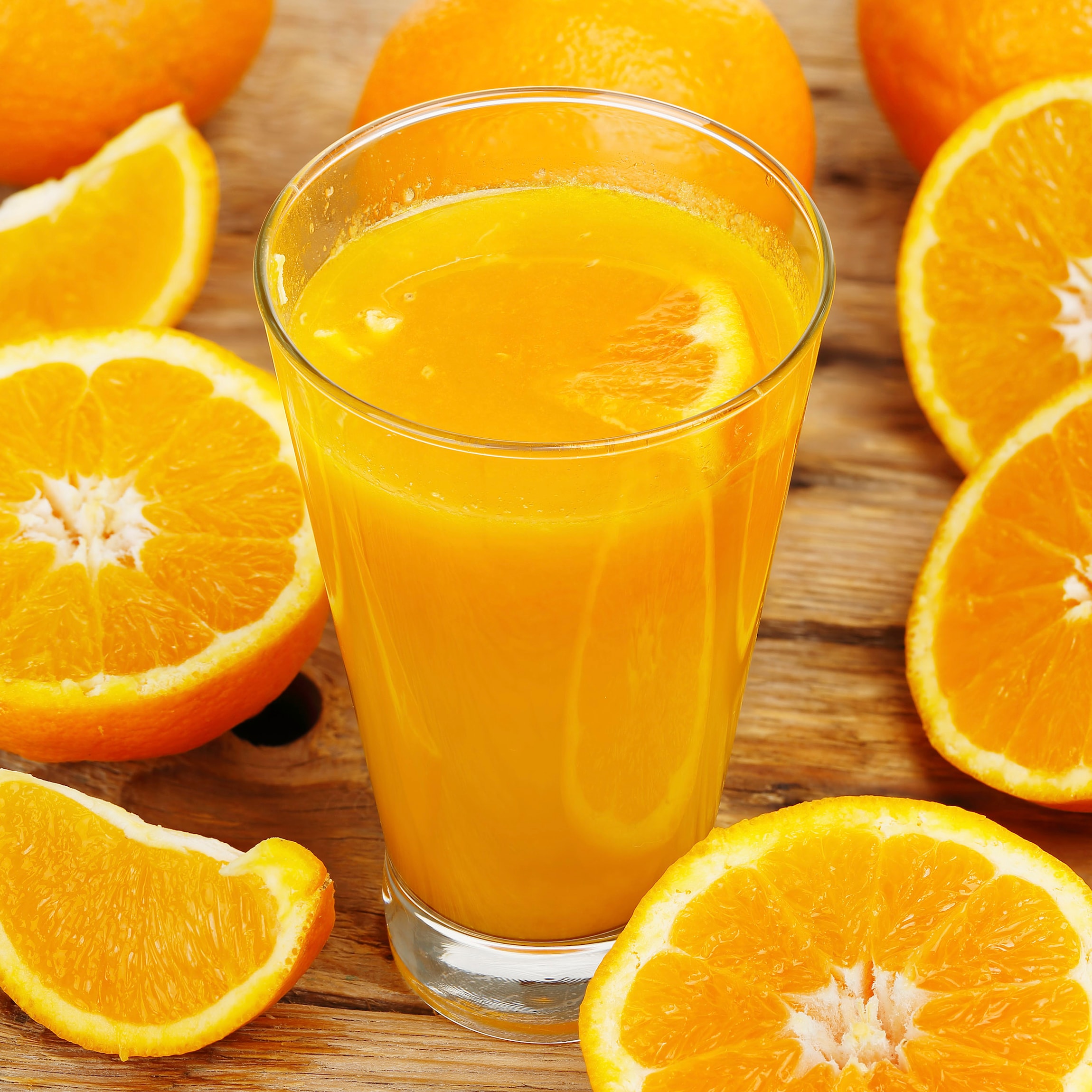 Light orange cheap juice